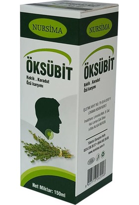Nursima Bitkisel Öksübit Şurubu 150ml
