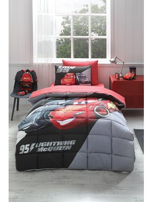 Özdilek Cars LMQ95 Lastikli Fitted Çarşaf Lisanslı Uyku Seti Tek Kişilik