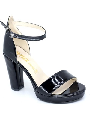 Trendyshoes 03295 7 cm Kadın Kalın Topuk Ayakkabı