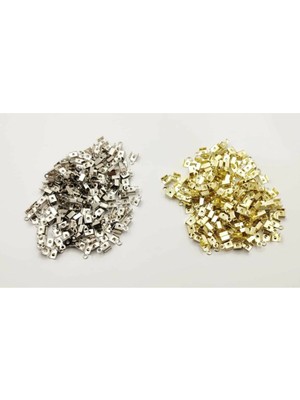 Yiğit Aksesuar Bileklik Kolye Sıkma Aparatı Gold ve Gümüş 200 Adet