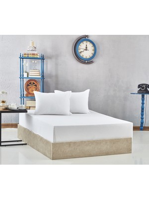 Komfort Home Çift Kişilik Penye Lastikli Çarşaf Seti 150 x 200