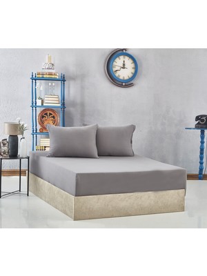 Komfort Home Çift Kişilik Penye Lastikli Çarşaf Seti 150 x 200