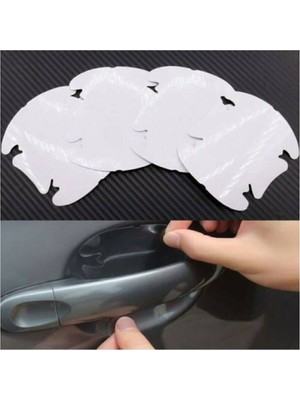 Pratik Mağazam  Araba Kapı Kolu Koruyucu Film (4lü Set)