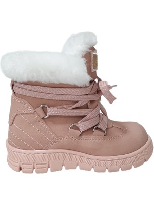 Vicco Kappa Kürklü Çocuk Bot Pudra