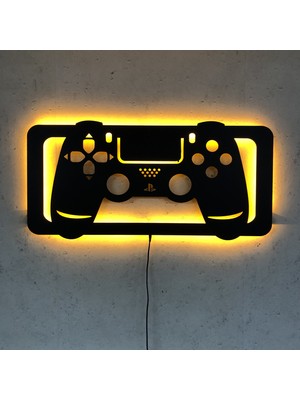 Pika Tasarım Ps4 Konsol V.1.2 LED Işıklı Tablo