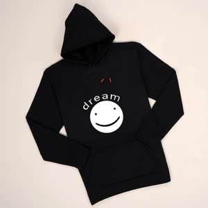 Kapşonlu Siyah Dream Sweat
