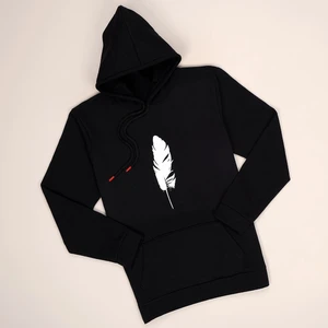 Kapşonlu Tüy Sweat