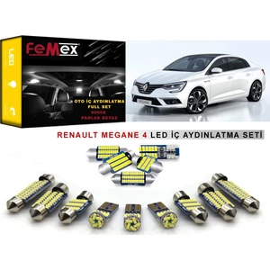 Renault Megane 4 Iç Aydınlatma Ampul Seti Parlak Beyaz