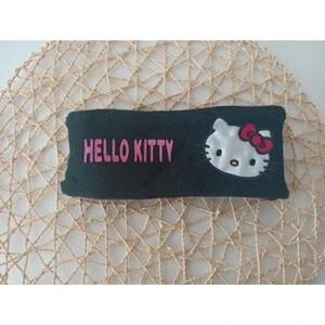 Hello Kitty Siyah Hello Kitty Triko Çocuk Saç Bandanası