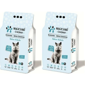 Marsilya Sabun Kokulu Ince Taneli Kedi Kum 10 Lt 2 Adet
