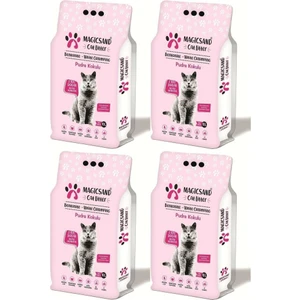 Ince Taneli Bebek Pudrali Kedi Kumu 10 Lt 4 Adet
