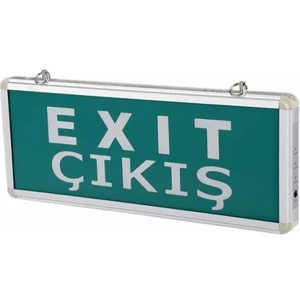 - Çift Yönlü Exit-Çıkış LED Işıklı Acil Yönlendirme Levhası