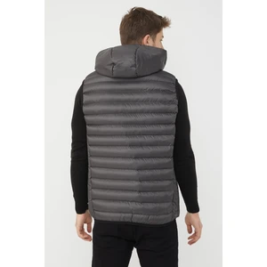 Erkek Battal Şişme Yelek Antrasit - 123DNGR