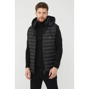 Erkek Battal Şişme Yelek Siyah - 123DNGR