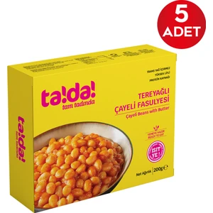 Ta!da! Tereyağlı Çayeli Fasulyesi 250 G - 5 Adet