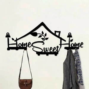Home Sweet Home Metal Askılık