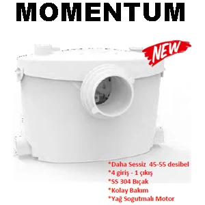 H400-S 400W- Hazneli Parçalayıcı Bıçaklı Wc Öğütücü 1 Wc + 4 Ünite 3g Sulama