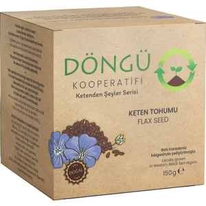 Döngü Kooperatifi %100 Yerli Doğal Keten Tohumu - Glutensiz 150 gr