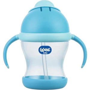 Wee Baby Kulplu Pipetli Bardak Wee Baby 170 Mavi 200 ml