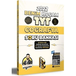 Benim Hocam Yayınları  TYT 2022 Coğrafya Tamamı Video Çözümlü Soru Bankası