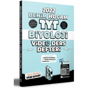 Benim Hocam Yayınları  TYT 2022 Biyoloji Video Ders Defteri