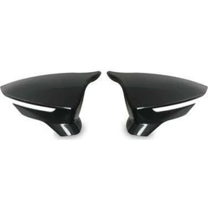 Seat Leon 2005 - 2012 Yarasa Ayna Kapağı ( Piona Black )