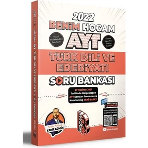 Benim Hocam Yayınları  AYT 2022 Türk Dili ve Edebiyatı Soru Bankası