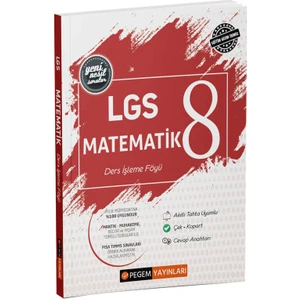 Pegem Akademi Yayıncılık LGS Matematik Ders İşleme Föyü