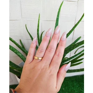 12 Li  Kendinden Yapışkanlı Takma Tırnak ( Açık Taş Rengi )