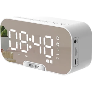 Bt Hoparlör ve Fm Radyo ve Sıcaklık Göstergeli Dijital (Yurt Dışından)