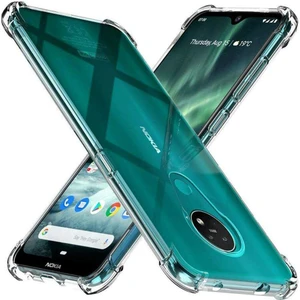 Nokia 7.2 Için Airbag  Şeffaf Kılıf (Yurt Dışından)