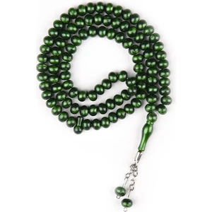 İkra Hac Sedefli Tespih Yeşil 10 mm