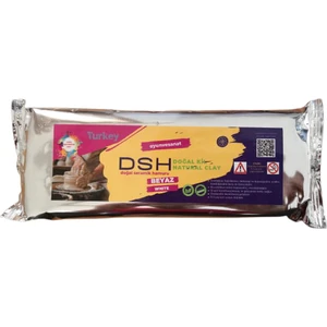 Doğal Seramik Hamuru Beyaz 1 kg 1000 gr  Doğal Kil,  Oyun Çamuru