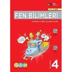 SBM Yayınları Fen Bilimleri 4. Sınıf Etkinlik ve Ödev Çalışma Kitabı