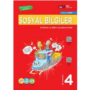 SBM Yayınları Sosyal Bilgiler 4. Sınıf Etkinlik ve Ödev Çalışma Kitabı