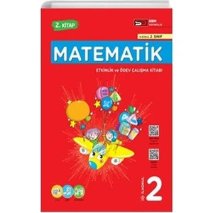SBM Yayınları Matematik 2. Sınıf Etkinlik ve Ödev Çalışma Kitabı 2. Kitap