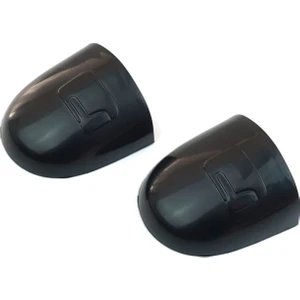 Bross Otomotiv BDP660-1 Renault Megane Scenic Clio Laguna Twingo Modus Espace Vel Satis İçin 2 Adet SOL Siyah Dış Kapı Kolu Kapağı 8200036411