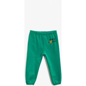 Erkek Bebek Eşoftman Alt Yeşil 2KMB48952OK