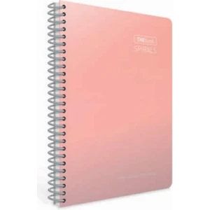 Thebook A4 140 Yaprak Çizgili Spiralli Sert Kapaklı Defter
