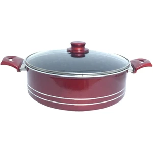 Teflon Series 30 cm Derin Yanmaz Yapışmaz Çizilmez Teflon Tencere