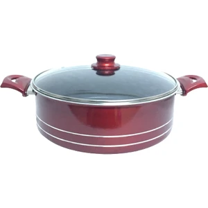 Teflon Series 32 cm Derin Yanmaz Yapışmaz Çizilmez Teflon Tencere