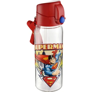 Süperman Pipetli Kilitli Matara Suluk 650 ml