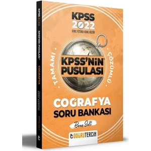 Doğru Tercih Yayınları 2022 KPSS'nin Pusulası Coğrafya Soru Bankası
