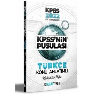 Doğru Tercih Yayınları 2022 KPSS'nin Pusulası Türkçe Konu Anlatımı