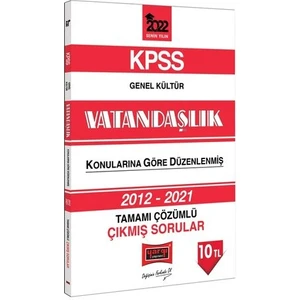 KPSS 2022 Genel Kültür ve Vatandaşlık Çıkmış Sorular Tamamı Çözümlü 88 Sayfa Yargı Yayınevi