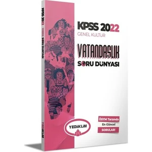 Yediiklim Yayınları KPSS 2022 Genel Kültür Vatandaşlık Soru Dünyası