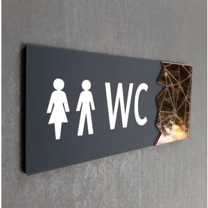 Pink Pearl Serisi Wc Yönlendirme Tabelası