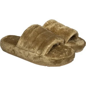 Peluş A26 Kadın Peluşlu Kışlık Burnu Açık Ev Terliği