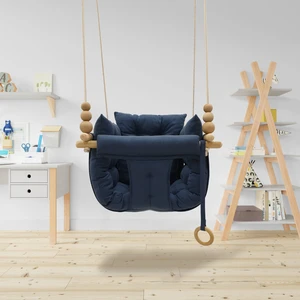 Özlem Eylem Kurt Astariaart Denim Mavi Puffy Swing Salıncak