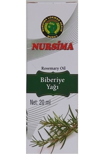 Nursima Bitkisel Biberiye Yağı 20 ml